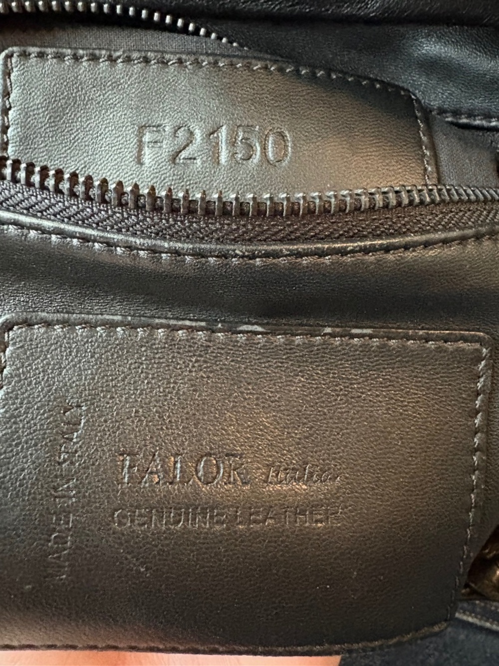 *FIRM PRICE* Falor ITALY Woven Black Leather Tote Handbag - Picture 12 of 15